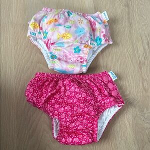 i play. Pink and Multicolor Diaper Covers